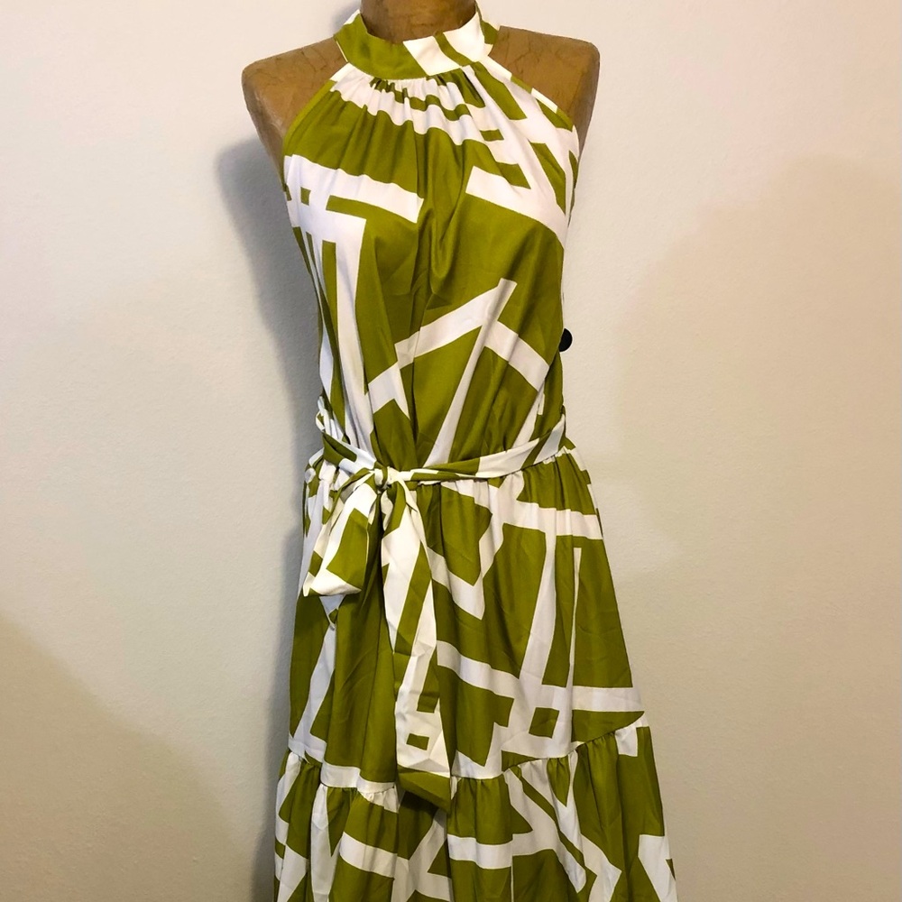 Schein Halter Maxi Dress - XL - New!